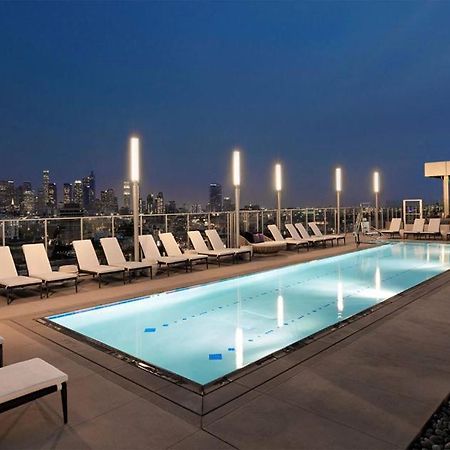Modern Luxury 2 Bed With Panoramic City Views In Downtown La ロサンゼルス エクステリア 写真